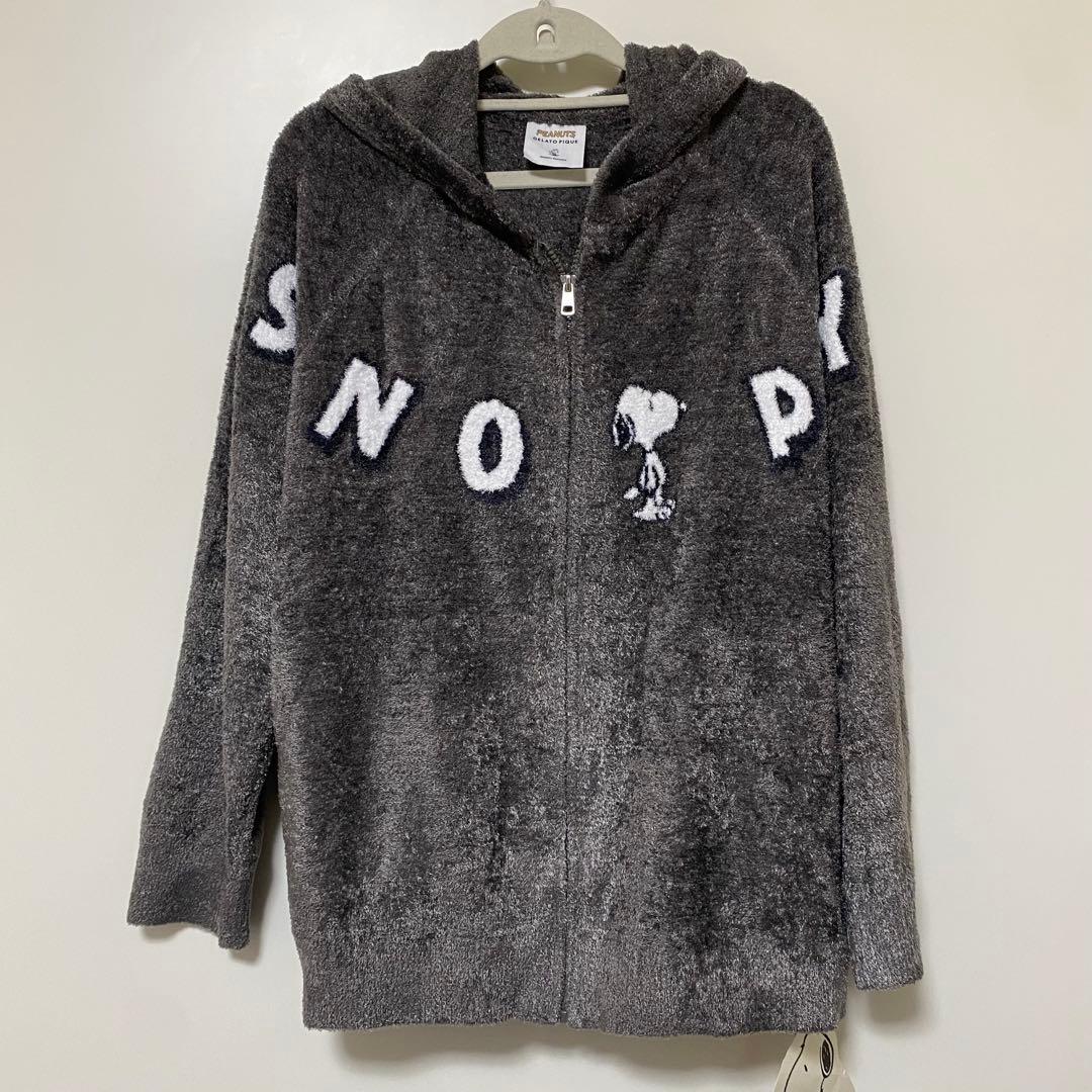 【新品】PEANUTS × gelato pique ジャガードパーカー