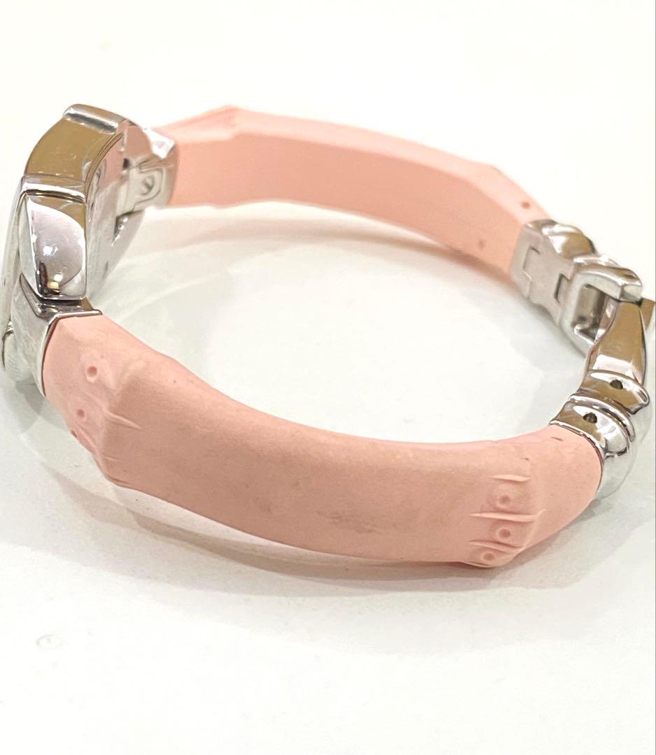 GUCCI グッチ バンブー バングルウォッチ 6800L レディース 腕時計