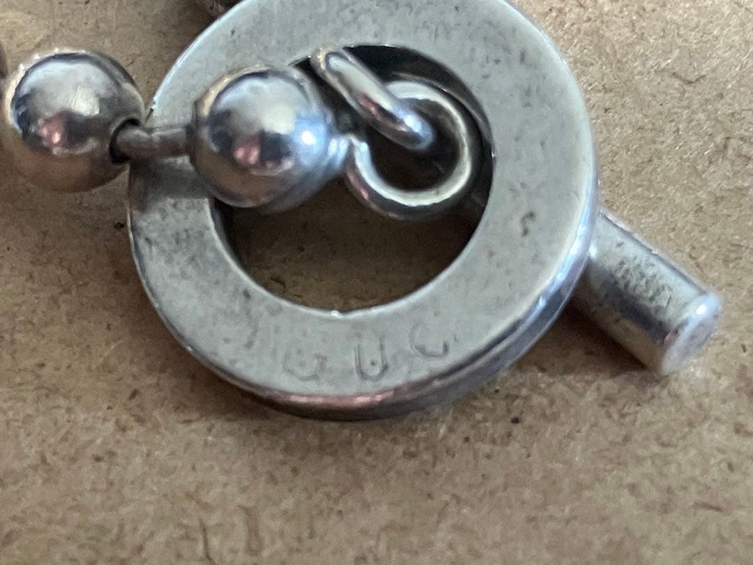 た*す様 GUCCI ボールチェーンブレスレット