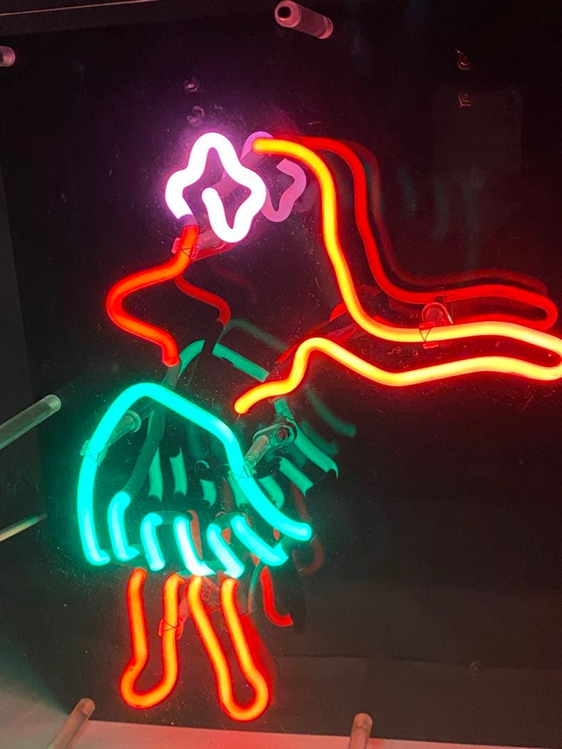 1597❣️ フラダンス　ネオン管　看板　オブジェ
