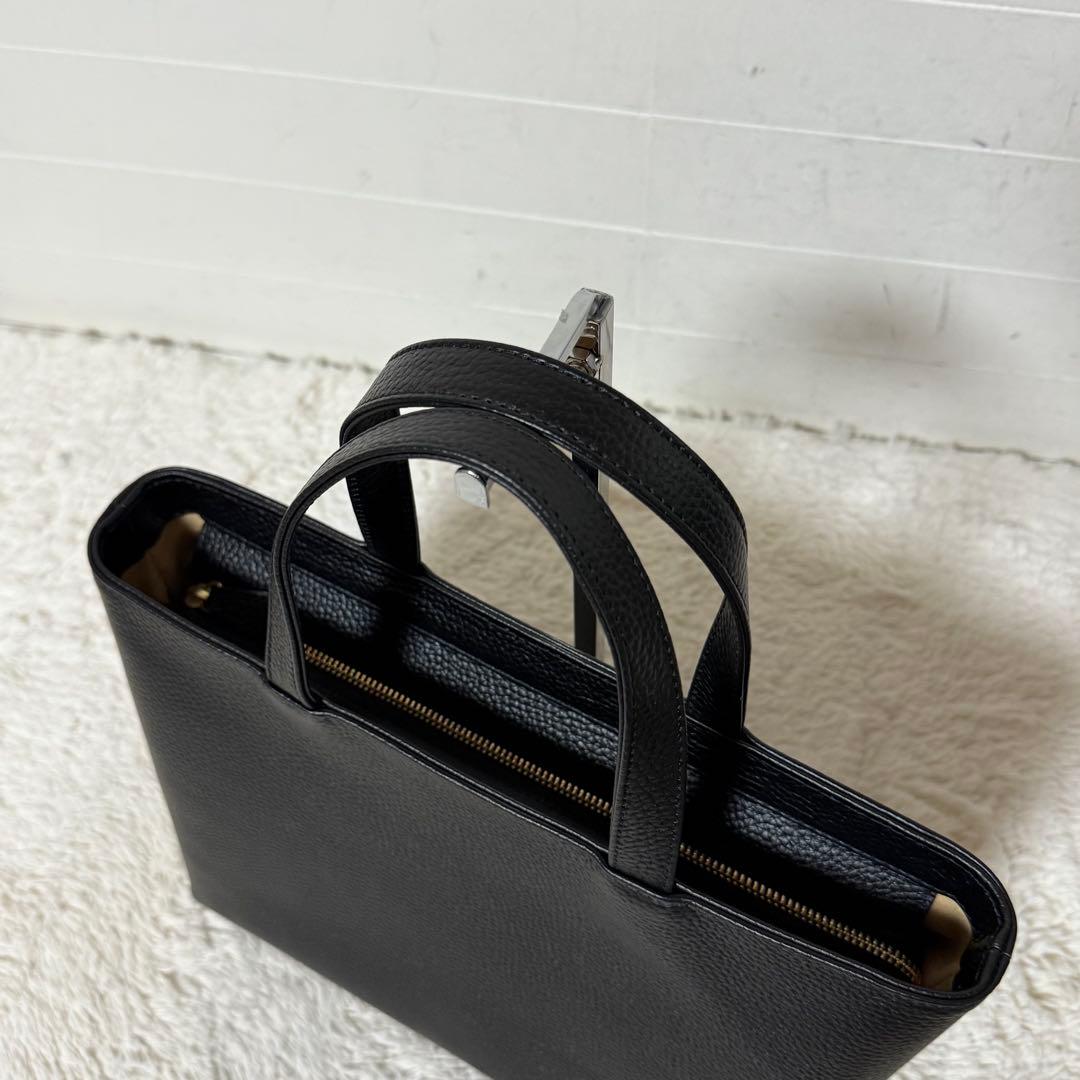 ⭐️新品未使用⭐️　ハッシュタグ　ハンドバッグ　トートバッグ　ブラック　レザー