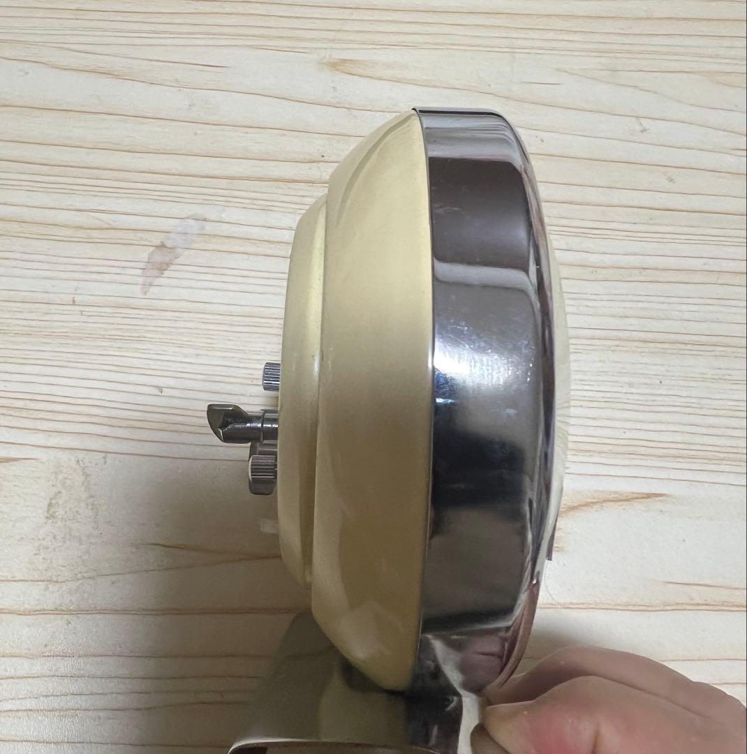 ビンテージ手巻アラーム機能付き時計　フクロウデザイン上海中国製　箱付き