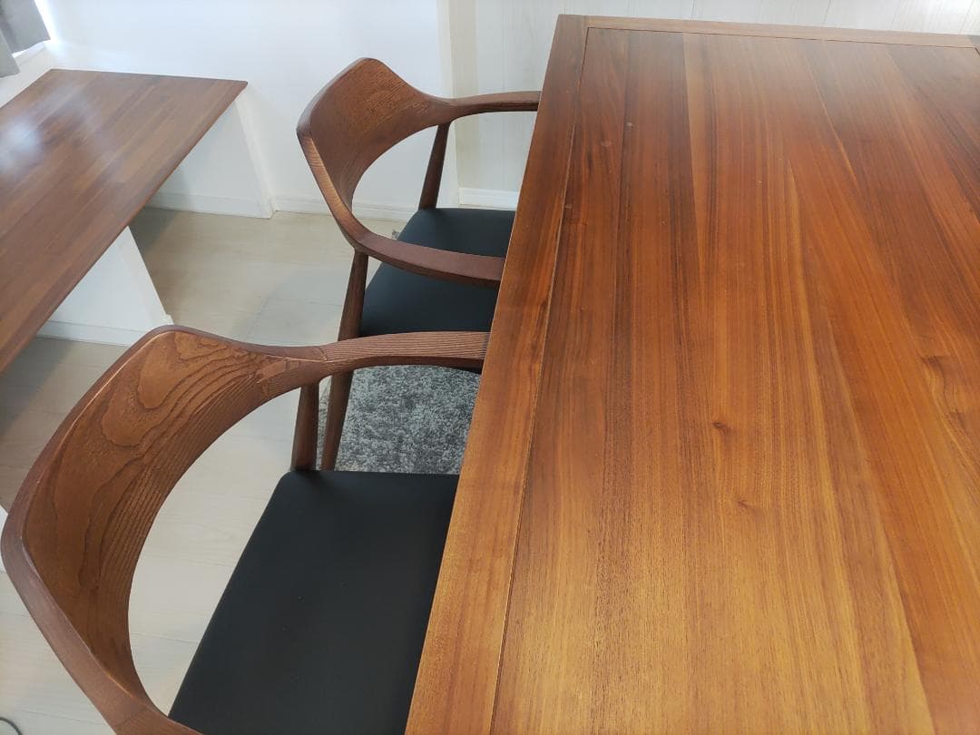 ROTI ダイニングテーブルセット 4人掛け 無垢 北欧 木製 オーク 150