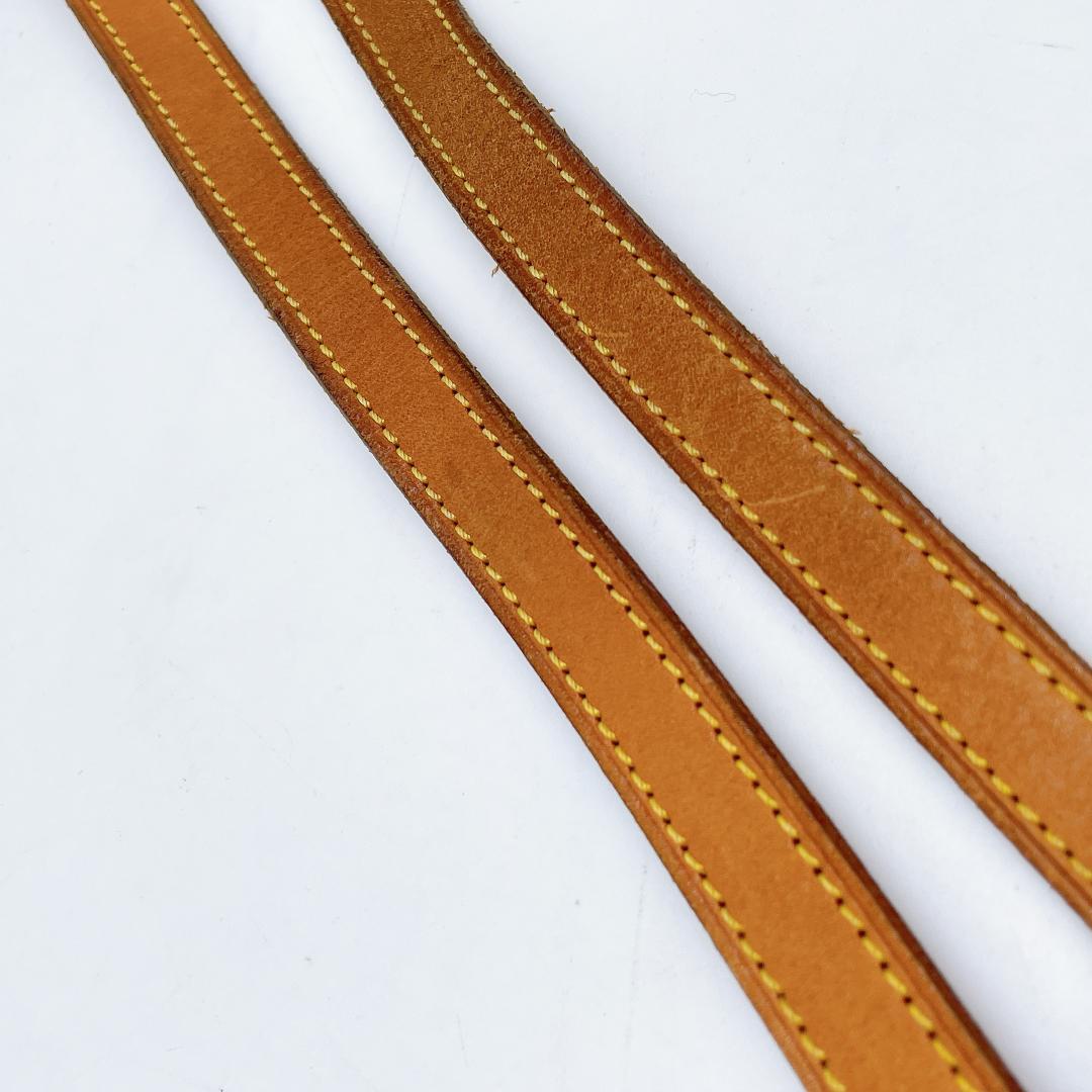 2点 LOUIS VUITTON ショルダーストラップ ヌメ革 m411