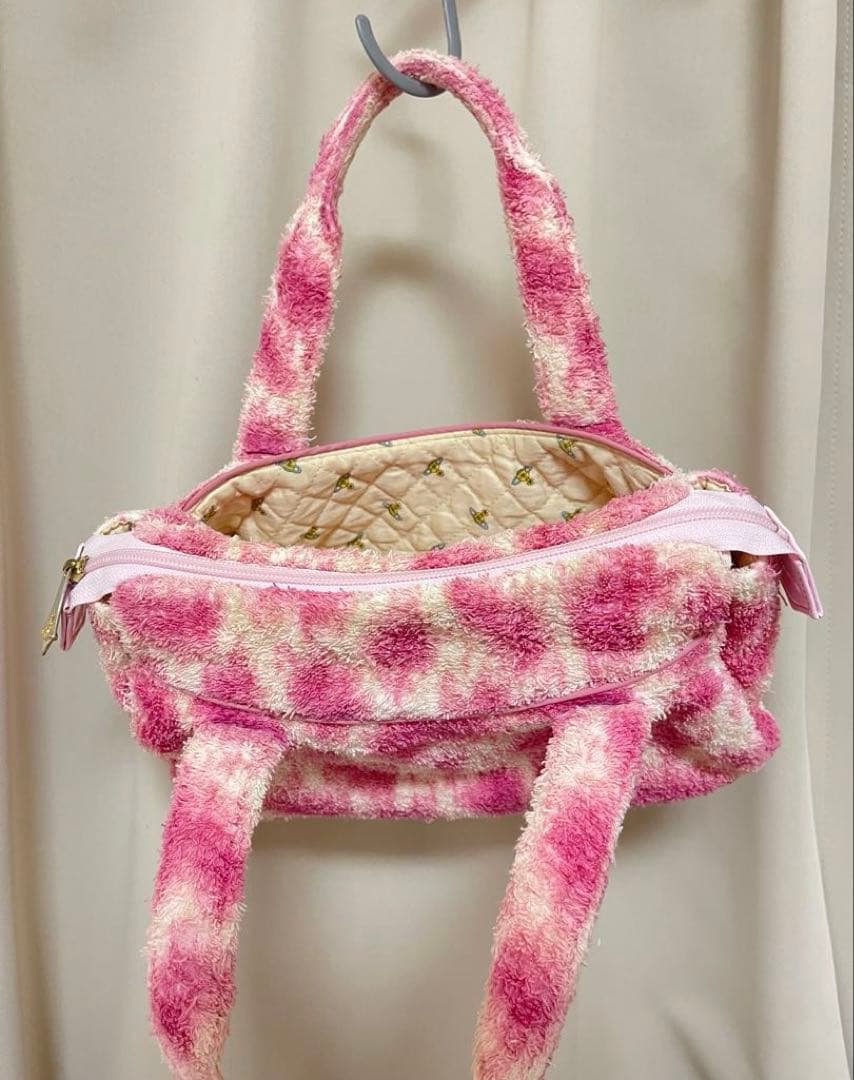 Vintage Vivienne Westwood ヒョウ柄テリークロスバッグ