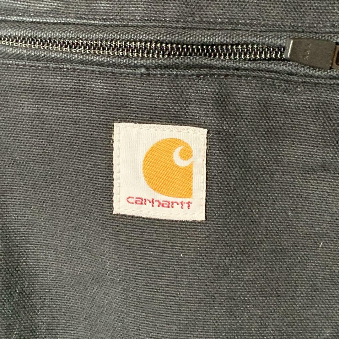 カーハート デトロイトジャケット ブラックL 【大人気】
