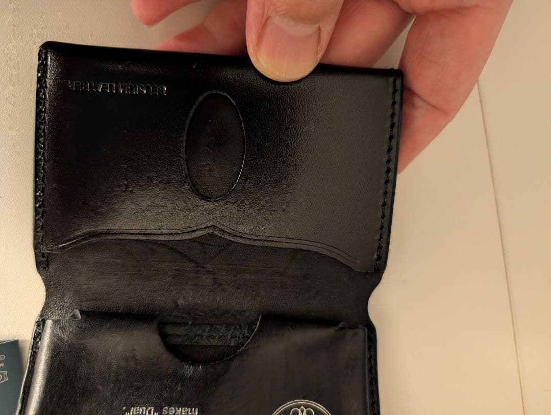 池之端銀革店　Dual サドルプルアップ コンパクトウォレット