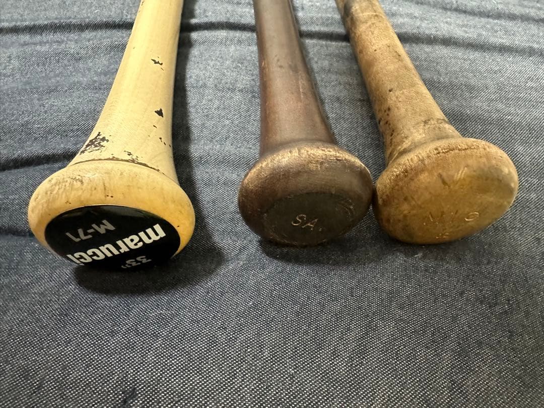 BFJバット　ミズノ、ゼット、マルーチ　3本セット