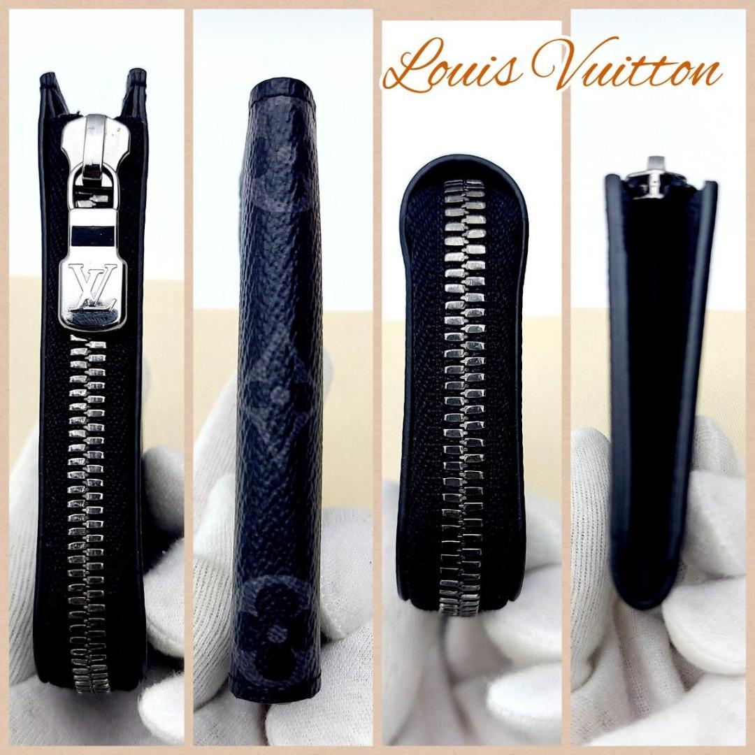 極美品 ルイヴィトン モノグラム エクリプス ケース RFID 箱付